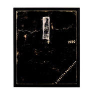 Oil on multicolor canvas and wooden frame 100x120 cm