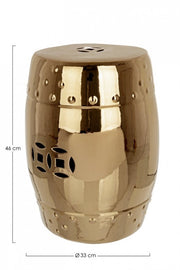 Sphinx stool Chanterelle