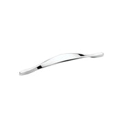 Chrome Handle for Lemos y1513160 Furniture, Chrome Finish, 160 mm Center-to-Center