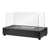Decorative Bioethanol Fireplace Black 355 x 180 x 205 mm