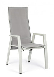 Steven Lunar garden reclining chair c-br 59x72x112h cm