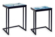 Set of two furnishing coffee tables bizzotto