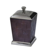 Small rectified alux box cm17x12h12 eco-leather and aluminium