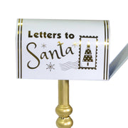 Gold metal mailbox cmø33h127