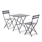 Set Bistrot anthracite Salmar