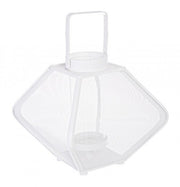 2x White Rhombus Lantern L