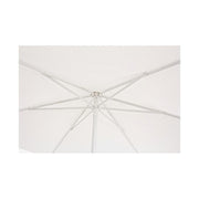Delfi white Bizzotto outdoor umbrella 270 cm
