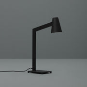 Table lamp with black metal shade 42x15x60,5h cm