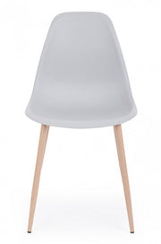 4x Chairs Mandy Grigio