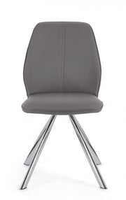 4x Maxwell Pu Gray Chair