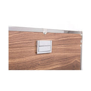 Set of 3 brown elegance trunks