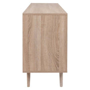 Bali 51A sideboard 3 wicker effect doors