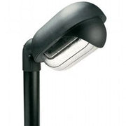 Oval Outdoor Lamp in Black Printed Glass Thermoplastic