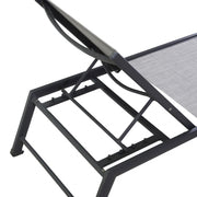Claveland aluminum sunbed anthracite