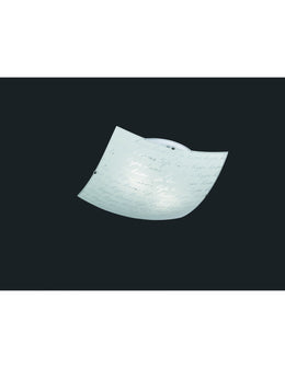 Signa Ceiling Light White Glass Signature Decorations 40x40 cm Trio Lighting