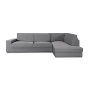 Jaz right corner sofa cover gray 350-500