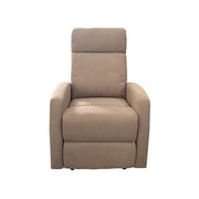 Manual Relax Armchair in Dove Gray Fabric 77 x 93 x 106 cm