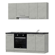 Sumy kitchen 180 cm concrete