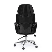 Armstrong upholstered office armchair in black