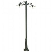 Graphite Aluminum Floor Lamp with Porcelain E27 Lamp Holder