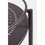 Trolley for bottles in Anthracite Gray steel