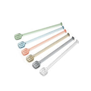 Set of 6 'tiffany' cocktail spoons
