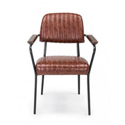 C-BR Nelly vintage chair dark orange vintage 60x63x84h cm