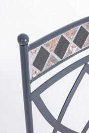Berkley outdoor chair in metal
