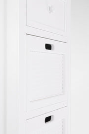 Chest of drawers 4 drawers Dorotea white