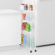 4-Tier Space-saving Shelving Unit 16x60x95