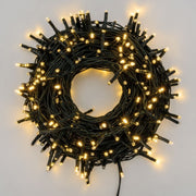 Chain 300 Mini LED Multi FLASH WARM WHITE 18m