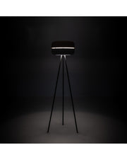 Idra floor lamp in pink and gray metal STS