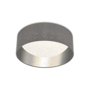 Stea Scello LED ceiling light, Ø 32 cm, 12 W, silver-grey