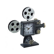 Charles cinema iron table clock