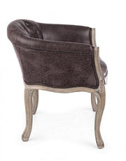 2x Diva Dark Classic Armchair