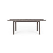 Extendable outdoor table in aluminum Caffè HILDE YK14 140 - 210x77x h75 cm