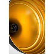 Leda ASZ1338 pendant lamp in black metal