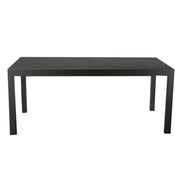 Boise aluminum table extending matt anthracite m160 - 220x90xh67.5 - 75