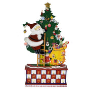Wooden tree calendar with pendants cm28x7,5h57