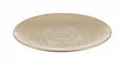 Set of 6 Decorative Mandala Gold Plates, 35cm Diameter