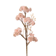Pink flowering branch H 52 cm