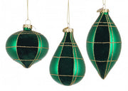 12x Velvety Green Pendant Assortment