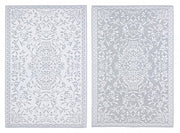 Ansedonia White Gray Carpet 150x210 Cod.0607621