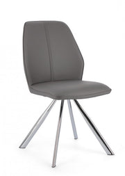 4x Maxwell Pu Gray Chair