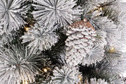 Glitter Christmas Tree - 240cm Height, 420 LED Lights