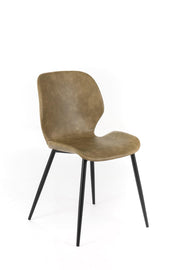 Set of 4 Soft-Touch Chairs 55cm x 45cm x 83cm