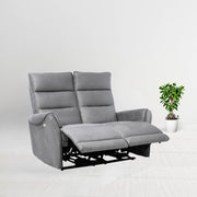 2-Seater Reclining Sofa with 2 Electric Recliners - 135cm x 98cm x 109cm