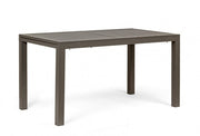 Extendable outdoor table in aluminum Caffè HILDE YK14 140 - 210x77x h75 cm