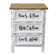 Breslavia chest of 3 drawers cm50x38xh70