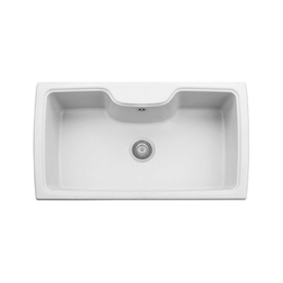 Samet Sink 88x50 Granite Vasconebi 1 bowl white